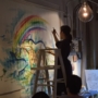 live painting at gift_lab GARAGE,Tokyo,Japan 2018